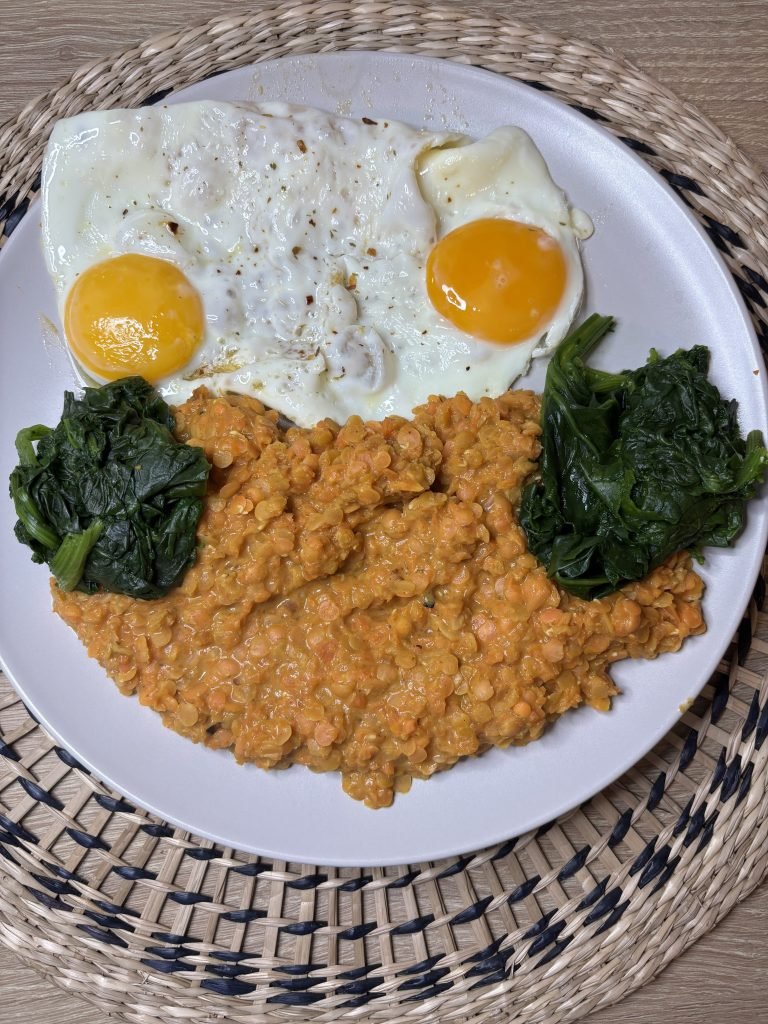 Recette dahl lentilles corail Assiette saine et gourmande